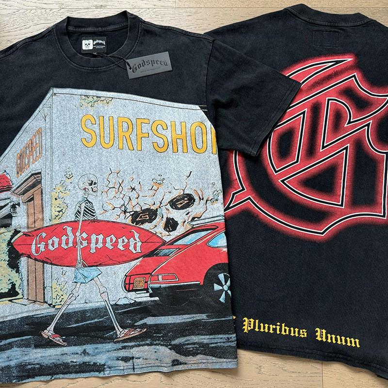 Mens Oversized Cotton Long Sleeve Tee With Skull Graphic Print Streetwear Rock Band Style Loose Fit Teens Adults