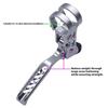 2Pcs Ergonomic Bike Handlebar Brake Lever Replacement Quick Install Hollow Cycling Brake Levers Easy To Install