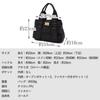 VITAFELICE Quilted Tote Bag (M) Women's Blov-vf0042 (Charcoal)