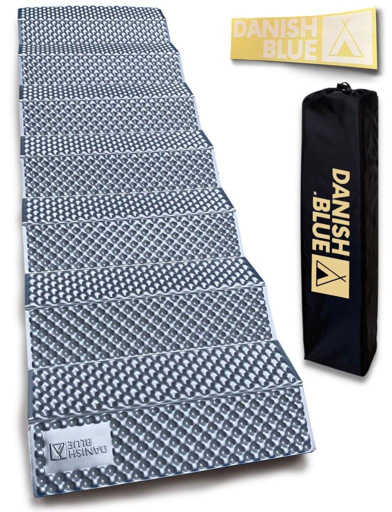 By Camp Brand from 395g Highly Insulated Ultra Light Camping Mat DANISH Extra Thick 20mm Compact Sleeping Bag Mat Camping Mat Aluminum Outdoor
