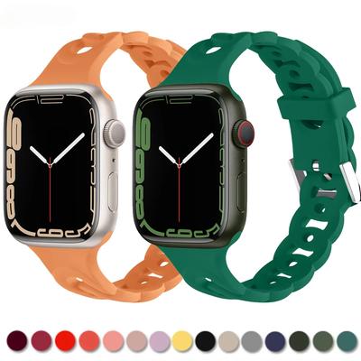 Suitable for Ultra2 Apple Watch S10 Apple WatchS9/7 42mm46mm Bracelet Silicone Strap 38/40/41mm 42/44/45/49mm