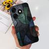 For Tecno Spark 20C Case BG7n BG7 Stylish Painted Cover Soft TPU Matte Phone Case For Tecno Spark 20 Pro Plus Spark20 20C Bumper