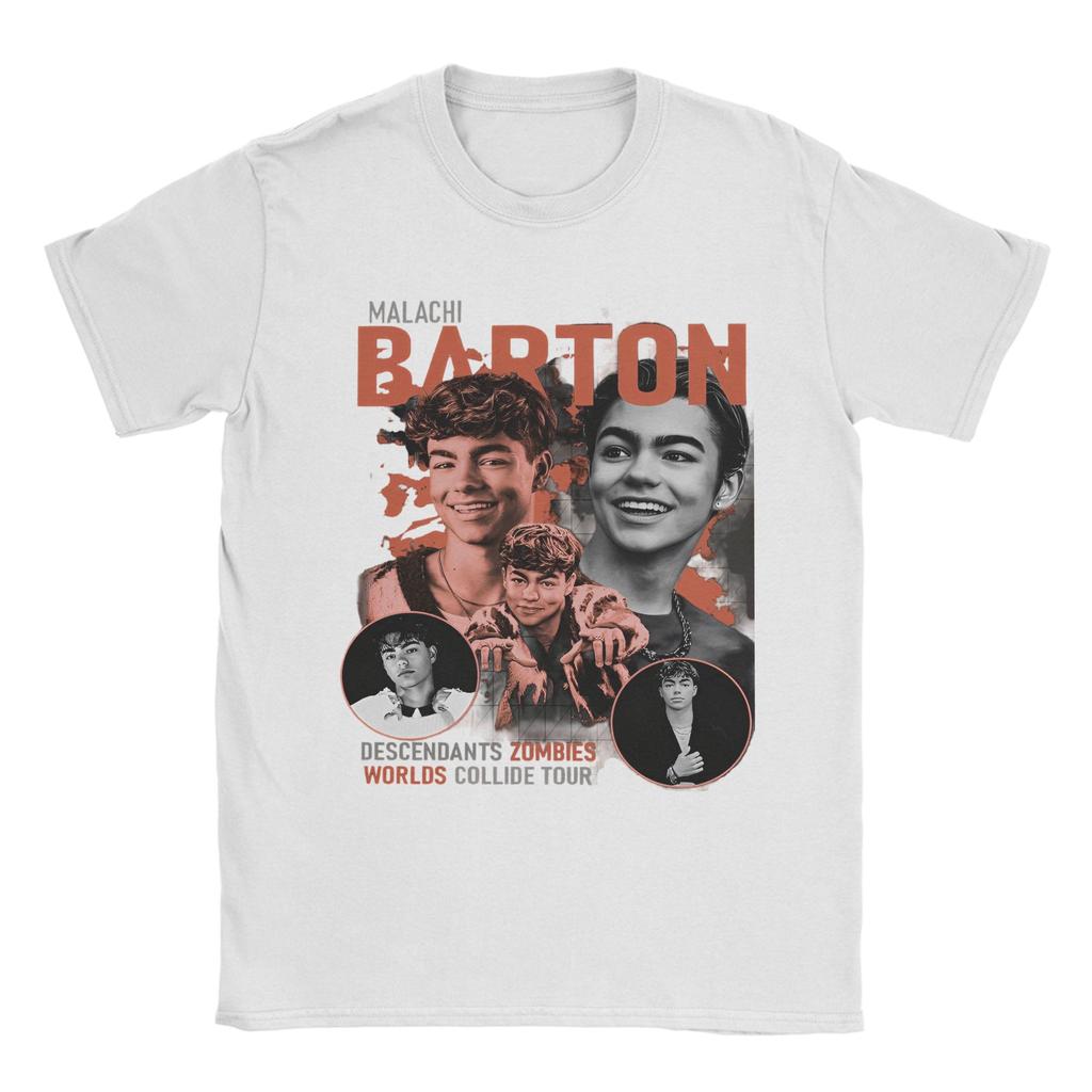 Descendants Zombies Worlds Collide Tour Malachi Burton Victor T Shirt  Cotton Clothing Fashion Short Sleeve Shirt