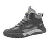 Fashion Winter Men's Boots 2025 New Thick Warm Cotton Boots, Outdoor Breathable Hiking Shoes, Lace Up Anti Slip Casual Sports Shoes