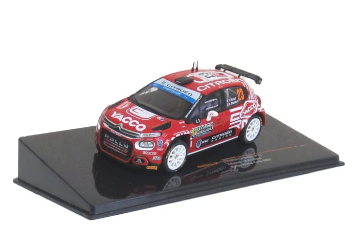 

Ixo Model C3 Rally2 22 Monte Carlo Rally Boulloud scale model RAM843 Citroën #23 Y. Rossel/B. 1/43