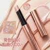 NovoUnow Eyeshadow Pencil, Single Color, Highlighter, Under-Eye Bag, Stick, Pearl Glow, Glitter Pen #01 Silver