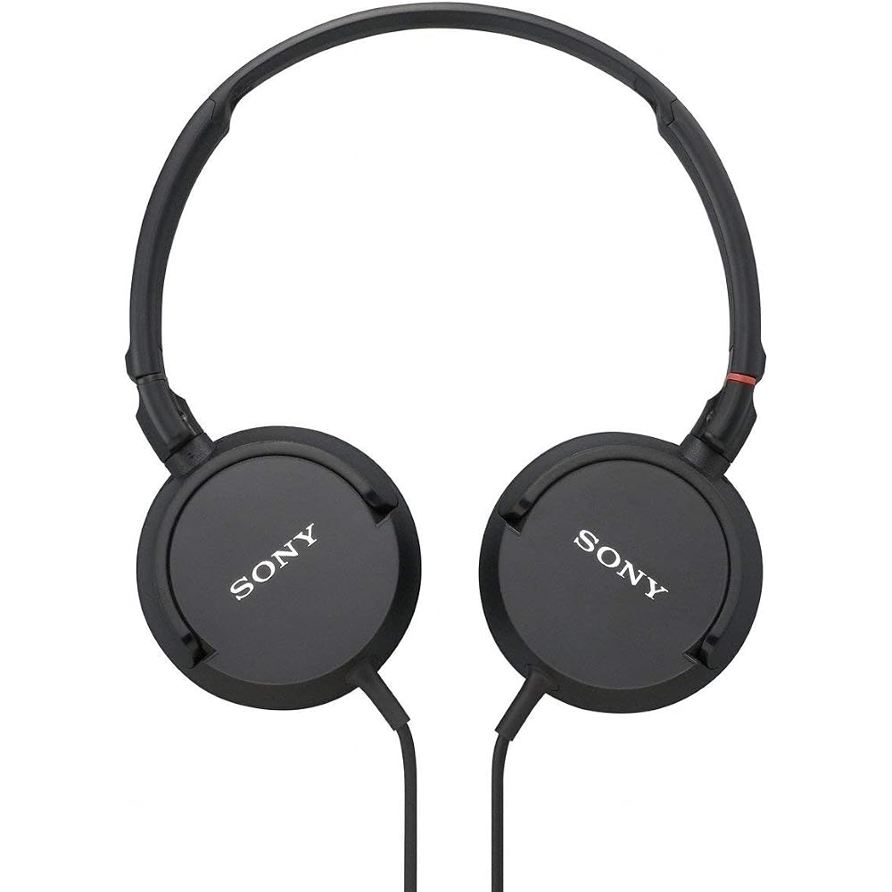 Sony MDRZX100B Fashionable Headphones - Black