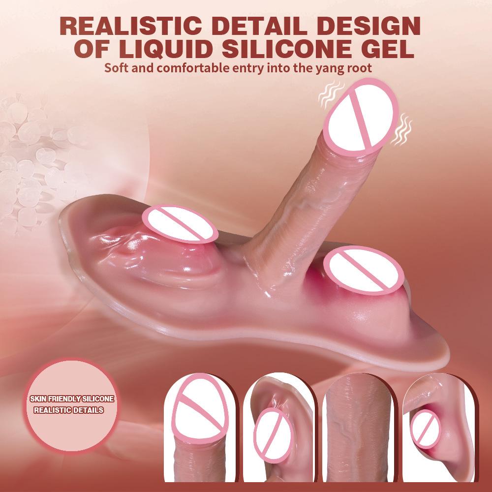 Remote Control Rechargeable Saddle Mat Simulation Dildo Female Masturbator Adult Toy