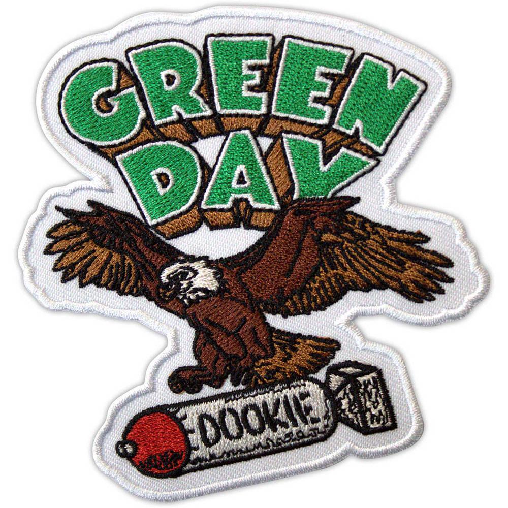Green Day Dookie Gewebter Adler Aufbügler