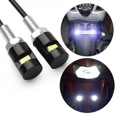 2025 New 2 PCS License Plate Light Screw Bolt Lamp 12V LED Bulb for Car Motorcycle Truck