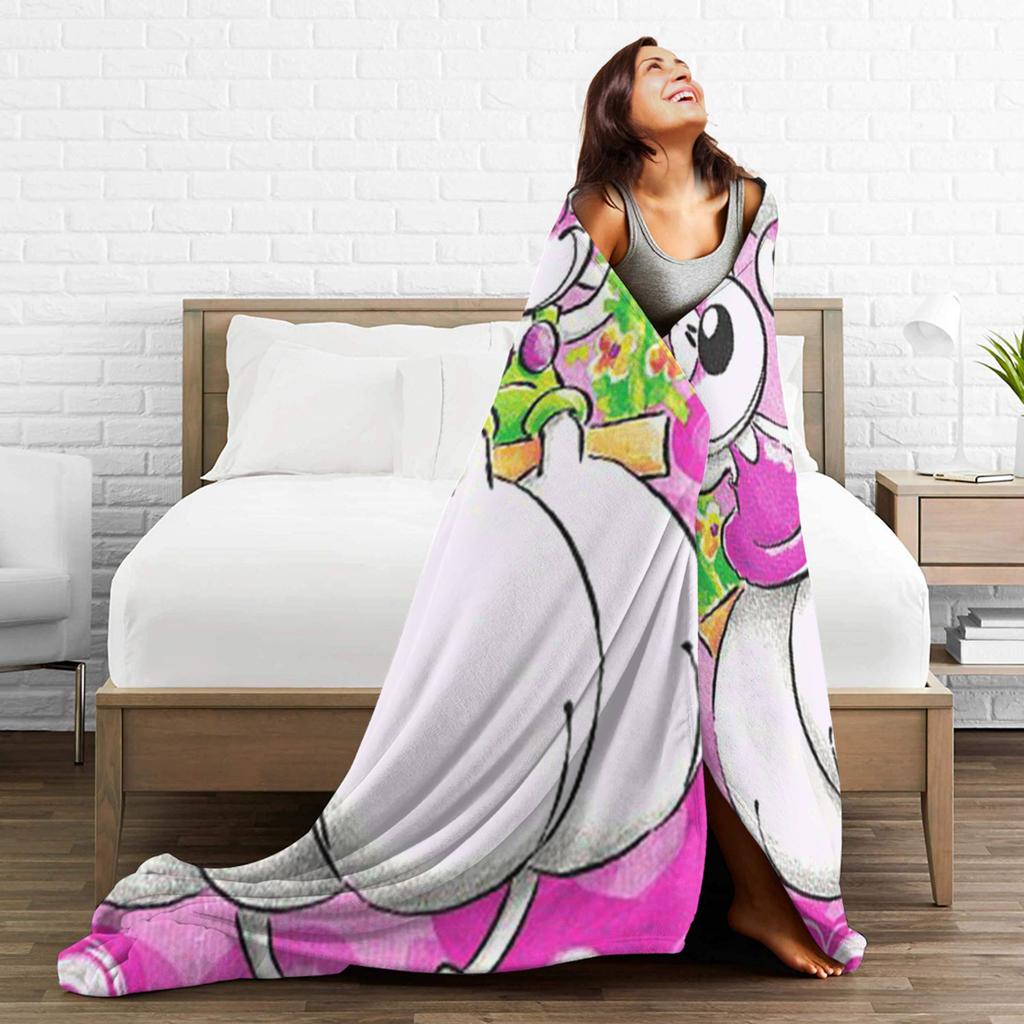 Cartoon Diddl Diddlina Plush Blanket Kids Flannel Throw Blanket For Living Room Warm Soft Custom Quality Bedspread Gift
