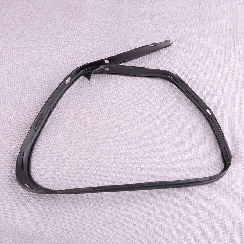 Right Headlight Seal Trim Strip Gasket Fit for Porsche Cayenne 2011 2012 2013 2014 Black Rubber