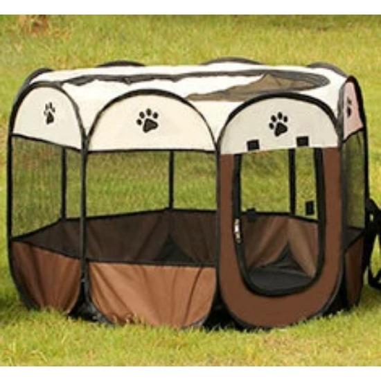 Fashion Dog Bed Kennel Puppy Lovely Cats House Dog Playpen Folding Portable Pet Fence Oxford Carrying Bag Pet Supply