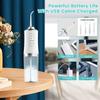 Electric 3 Mode Water Flosser Portable Mouthwash Rechargeable Toothbrush 4 Nozzles 240ml Large Water Tank IPX7 Waterproof Gifts