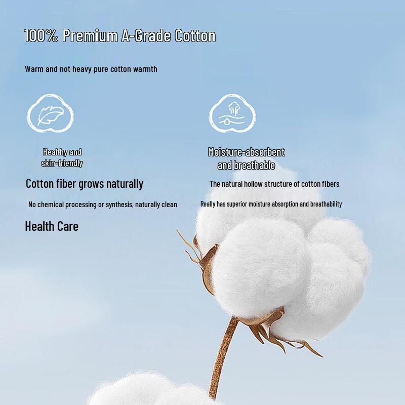 Yiershuang Men's 100% Cotton Mock Neck Thermal Underwear Set