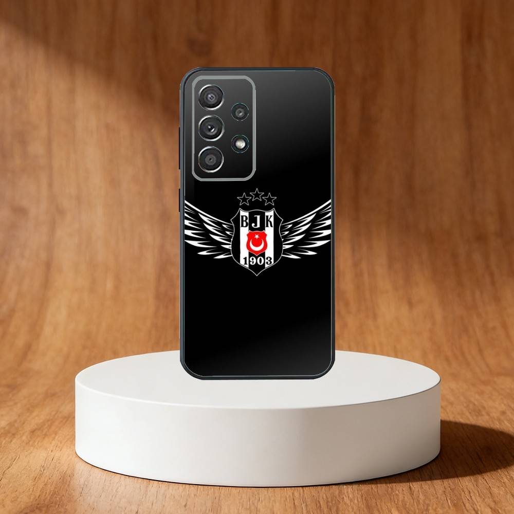 1pc F-Fashion B-Besiktas BJK Phone Case For Samsung S25,S24,S21,S22,S23,S30,Ultra,S20,Plus,Fe,Note,10,9,5G Black Cover