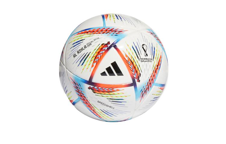 

Adidas Size 1 Soccer Ball TPU Seamless Thermal bonding Unisex White/Sky Blue/Neon Red/Yellow H57793 Size 1 Souvenir Ball