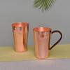 Pure Copper Cup 400ml Artisan Crafted Copper Mug Premium Drink Cup Luxury Coffee Mug for Kitchen Decor
