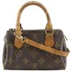 Mini Speedy Handbag M41534 2WAYShoulder Brown Monogram Canvas Women Used