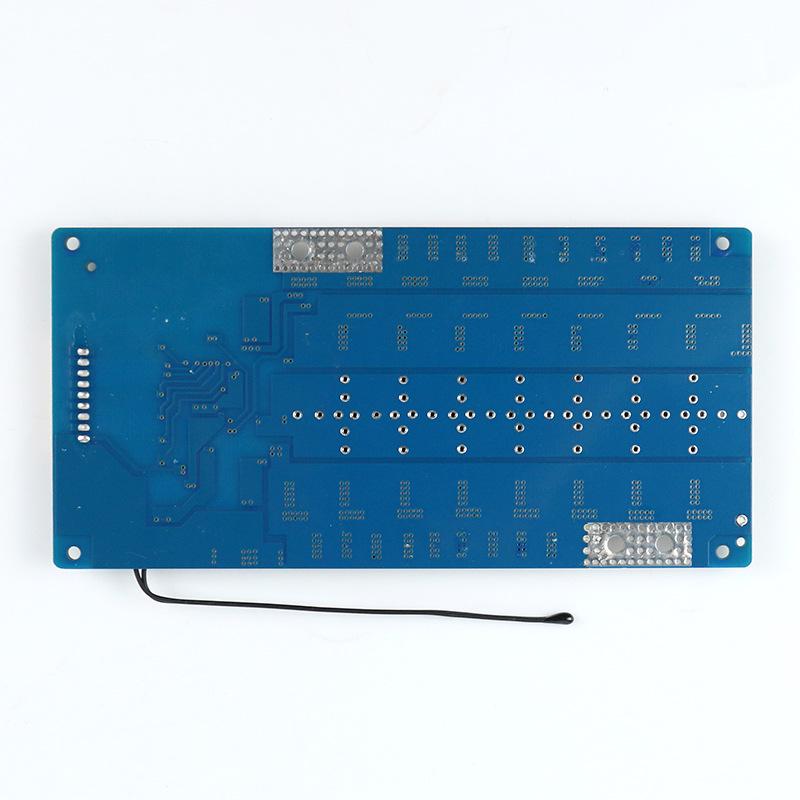 8-String LiFePO4 Battery Protection Board, 24V, 40A/50A/60A, High Current EV Balancer.