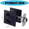 Modern Pocket Door Hardware Privacy Lock Latches Pocket Door Hardware Contemporary Door Latches Suited for Square Door