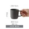 Ceramic Household Water Cup Creative Cup Simple Office Cup High Value Coffee Cup