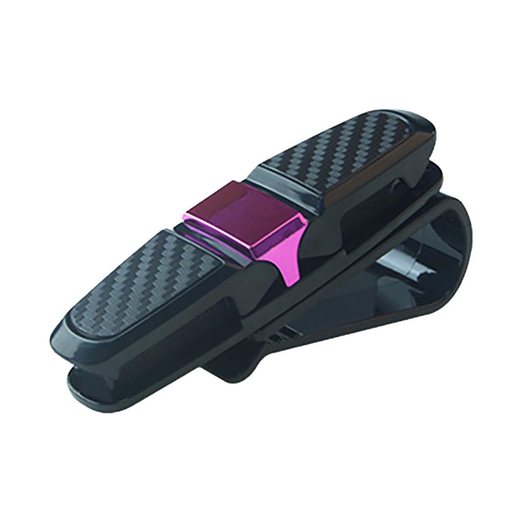 Carbon Löten Auto Brillenhalter Multifunktionaler Auto Sonnenbrillen Geldscheinklammer