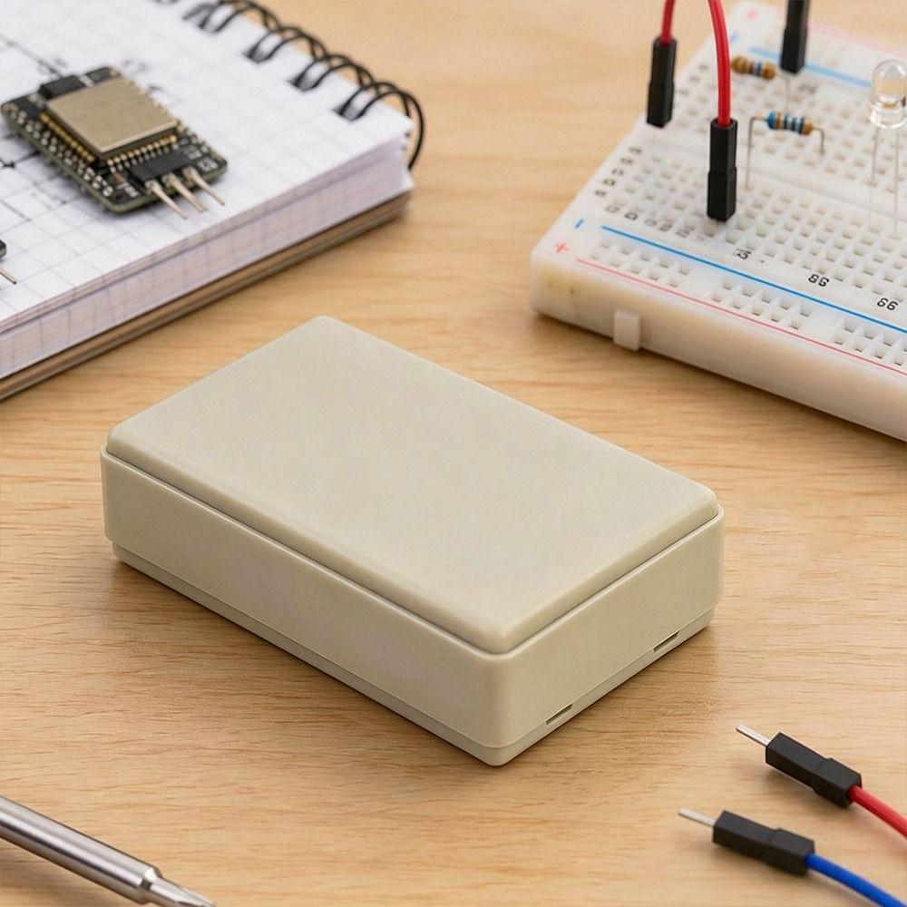 1/2 adet 58*35*15mm Kendin Yap Elektronik Kablolama Kutusu ABS Plastik Saklama Kutusu Bağlantı Kutusu