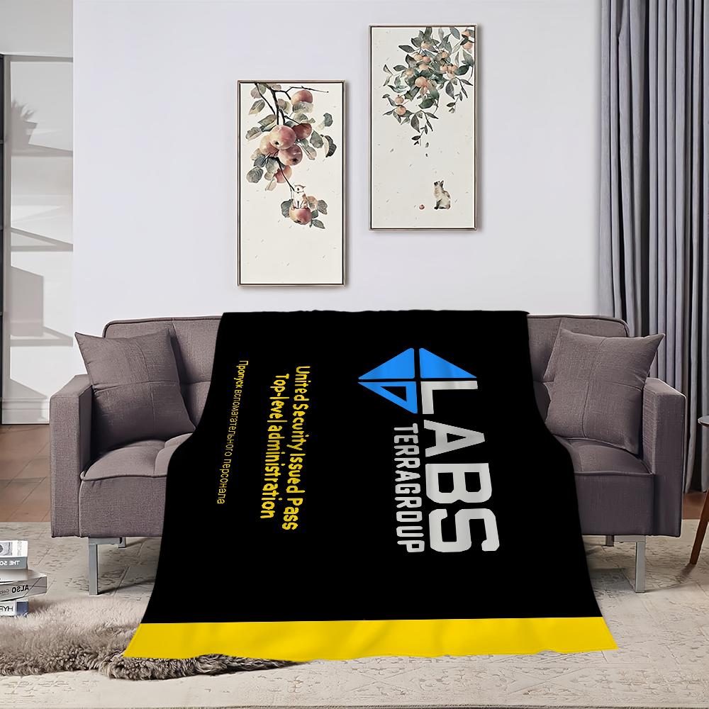 Tscape From Tarkov ABS TERRAGRDUP Blanket For Soft Throw Blanket for Picnic Bed Sofa Home Bedroom Cozy Warm Comfortable