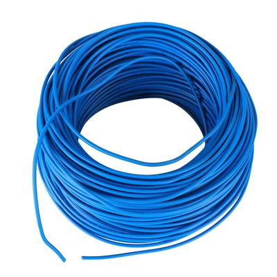 Blue 100m 328ft Electric Wire Good Electrical Insulation Stable Electric Cable CN Standard 1.5mm²