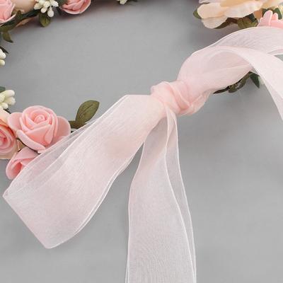 Süßer Meeres-Schmuck Simulierte Blumenkrone Handgefertigtes Spitzenband Braut Hochzeits Kopfschmuck Kopfbedeckungen Kopfschmuck Krone