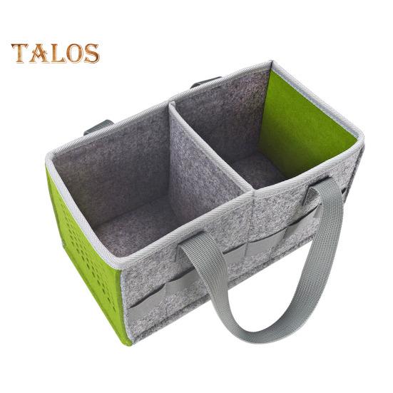 

Беспроводной динамик, фетровая сумка для хранения, портативная ручка, 2 отделения, большая вместимость, складной аудиоплеер, детская мягкая игрушка, органайзер для закусок, переноска зелёный