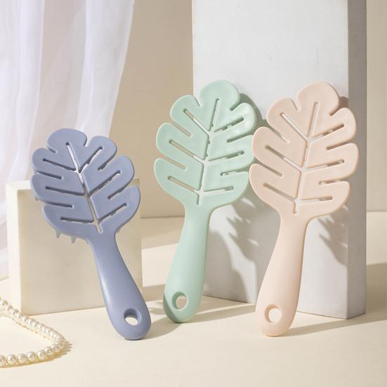 Long Handle Vented Hair Brush Wide Tooth Anti-static Thin Thick Curly Long Wet Dry Hair Paddle Brush Scalp Massage Hair Styling Detangling Comb