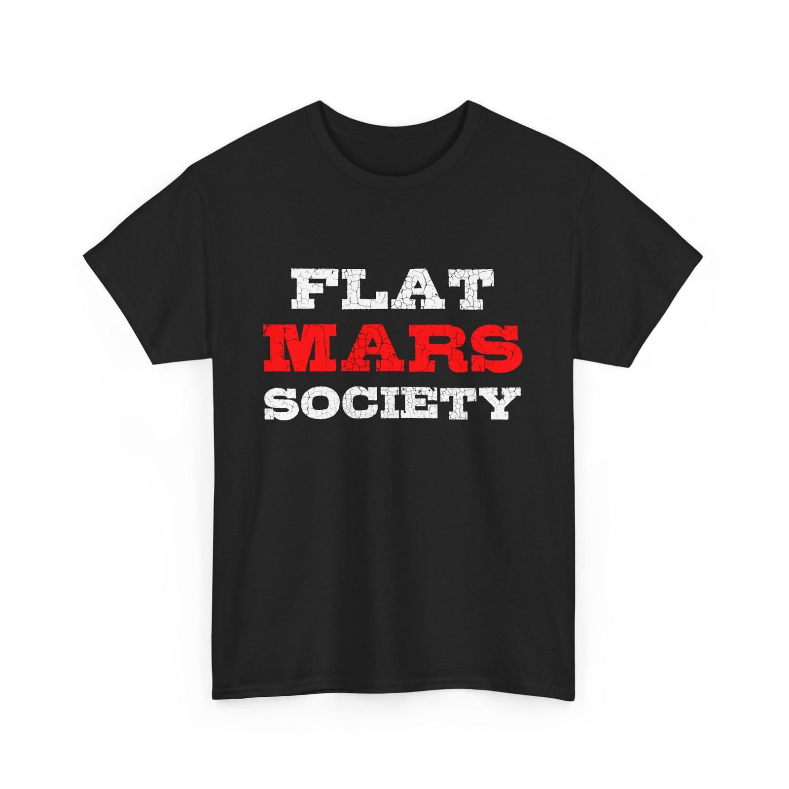 Occupy Mars Shirt, Flat Mars Society Mars Space Explorer Women Men Shirt S