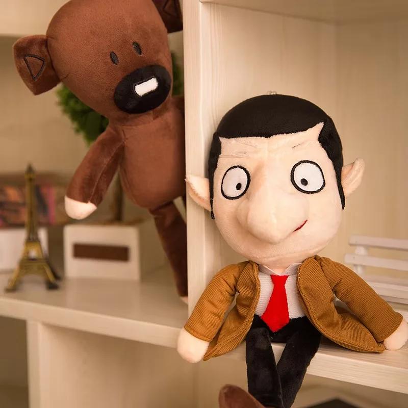 Orsacchiotto Mr Bean Peluche Giocattolo Morbido Carino Personaggio Cartone Animato Mini Cuscino Regalo per Bambini