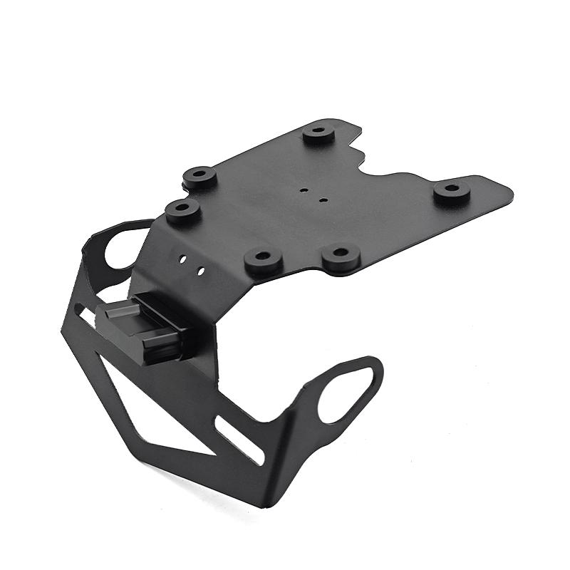 

For Yamaha Tenere 700 Tenere700 Rally XTZ700 T7 Aluminum License Plate Bracket with Light Tail Tidy Fender Eliminator 2019-2025