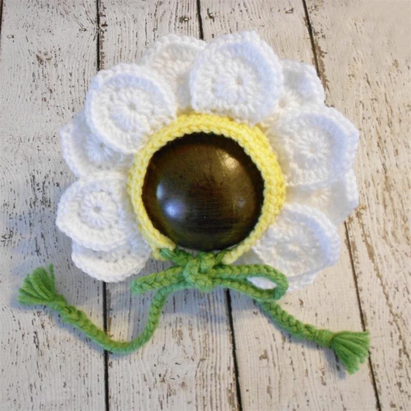 Neue handgehäkelte Horn-Pullovermütze, modische und personalisierte Sturmhaube für Erwachsene