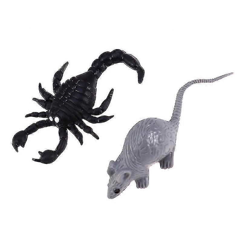 8pcs Halloween Simulation Toys For Halloween Decorations