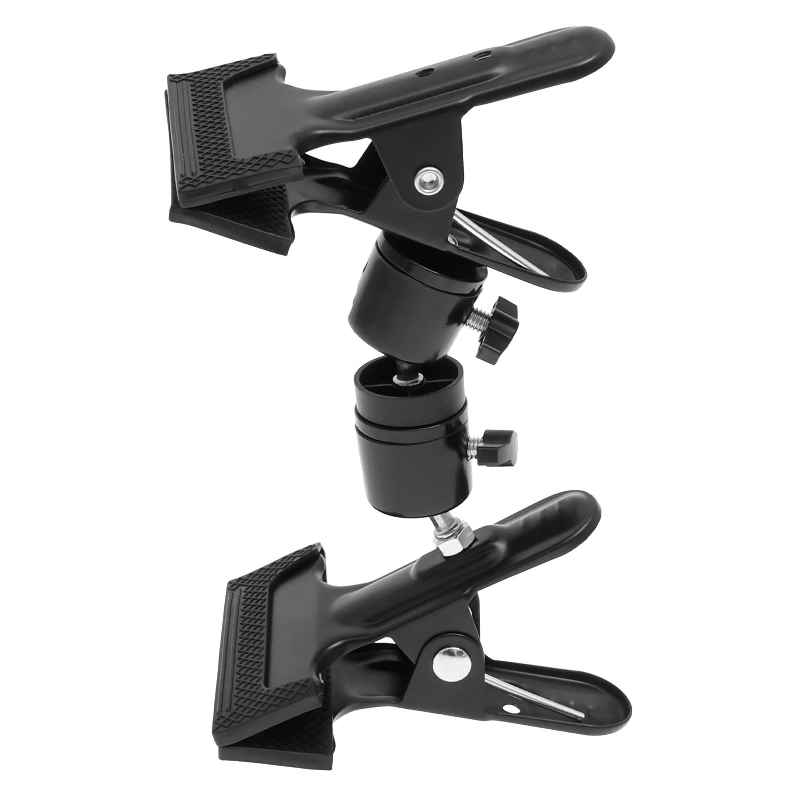 Embroidery Hoop Stand Holder Adjustable Double-ended Embroidery Clip Multi-function Universal Embroidery Hoop Holders Table Clip чёрный