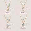 Animal Series Cat Pendant Necklace With Oil Drip Finish For Women Fashion Jewelry