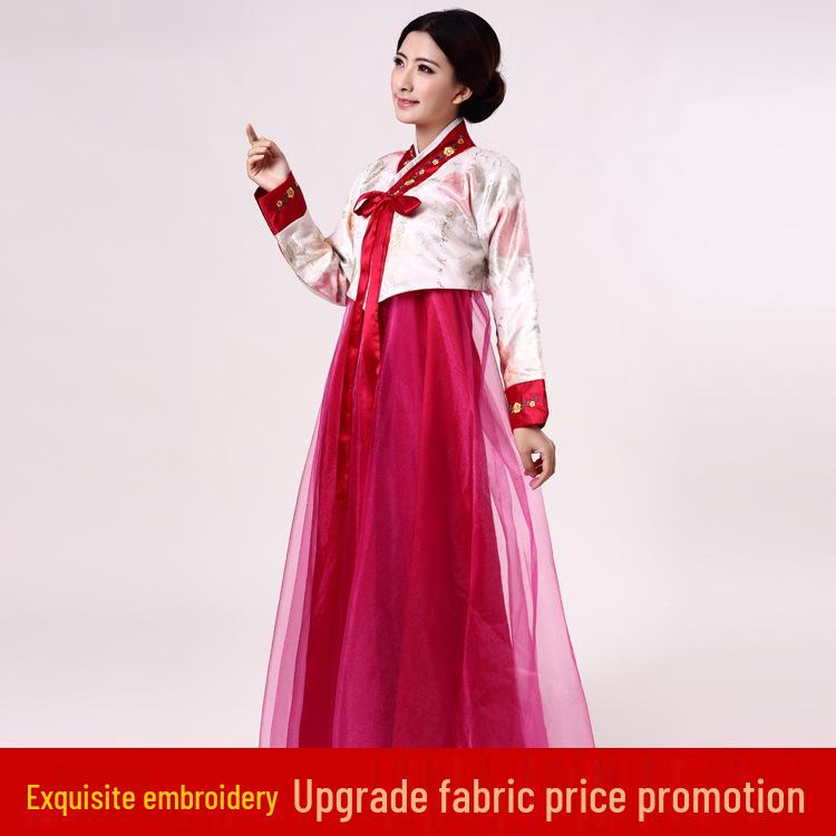 Traditionelles Koreanisches Tanz-Hanbok für Damen - Ethnische Tracht im Dae Jang Geum Stil