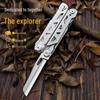 Outdoor Portable Multifunctional Folding Knife and Pliers Camping Tool