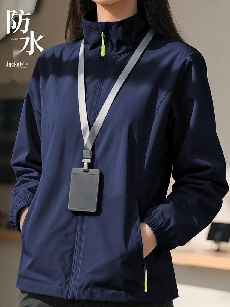 Autumn Winter Waterproof Stain-Resistant Workwear Jacket for Outdoor Mountaineering Team