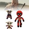 Cute Adorable Deadpool Wolverine Plush Toy Figurines For Kids Collectors