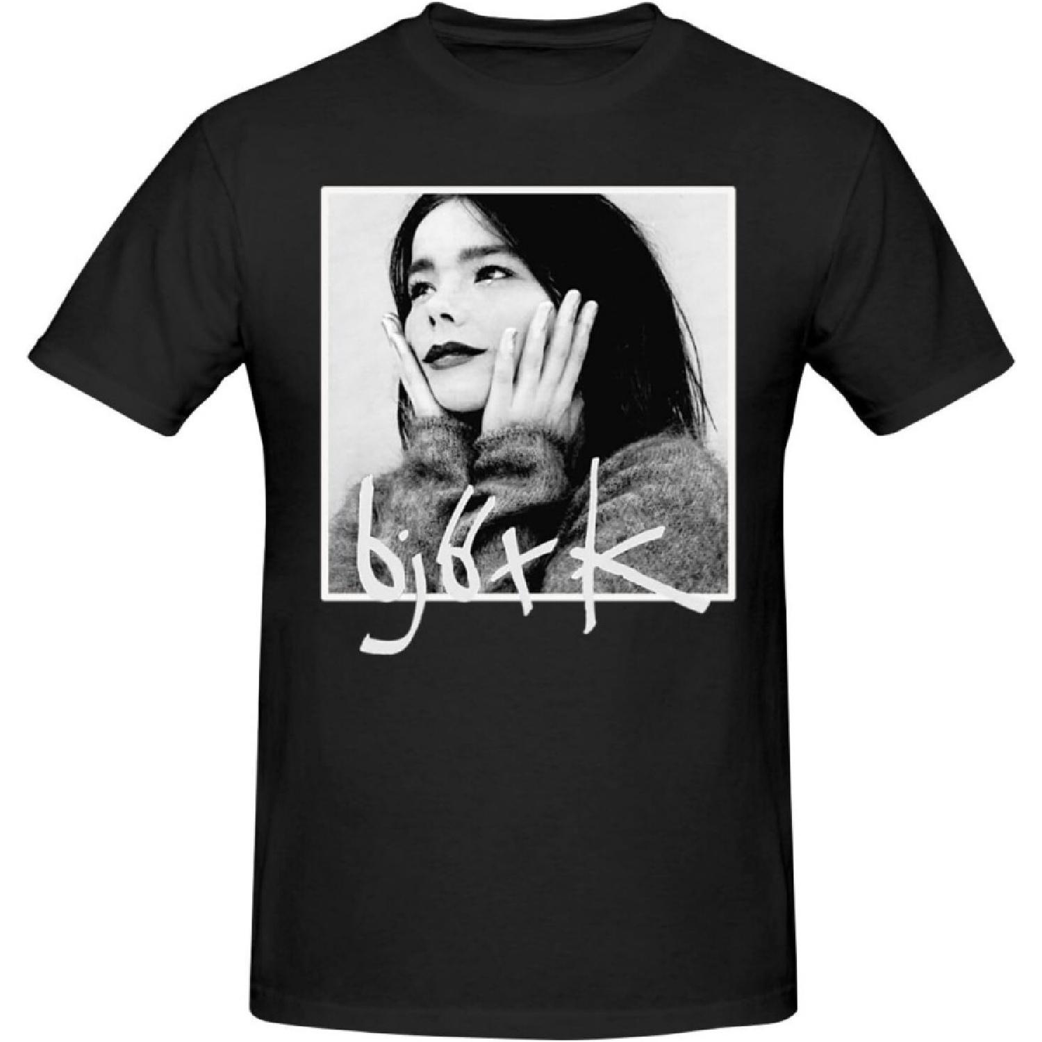QFFGTNHJ Men s Bjorks Summer Fashion Pattern T-Shirt(1) XXXXXL разноцветный