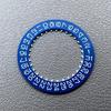 White Font Blue Date Disk Wheel for NH36 NH35 Movement Date@3 Crown@3.8