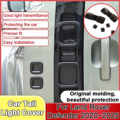 For Land Rover Defender 90 110 2024 2025 Car Tail Light Covers Rear Brake Light Decoration Car Accessories