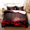 Remnant From the Ashes Pattern Duvet Cover + 2 Pillowcases, Stylish Soft Bed Linens for Game Lovers