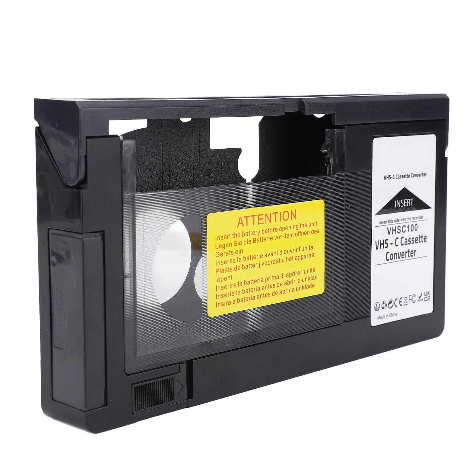 VHS to VHS C Cassette Adapter