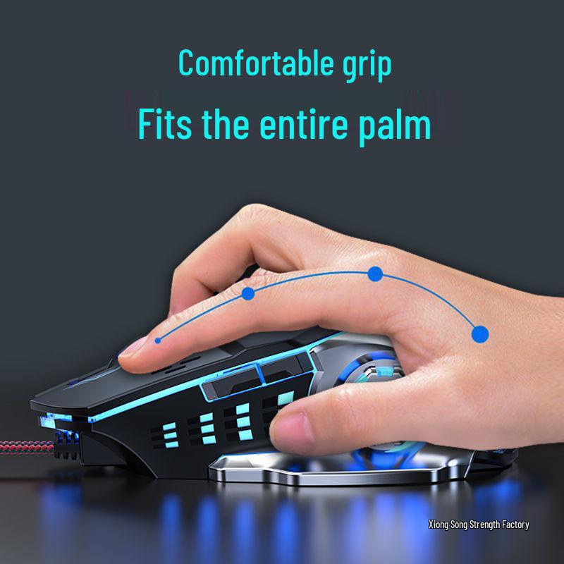 Pioneer USB Wired Gaming Mouse with Mechanical Macro for Esports